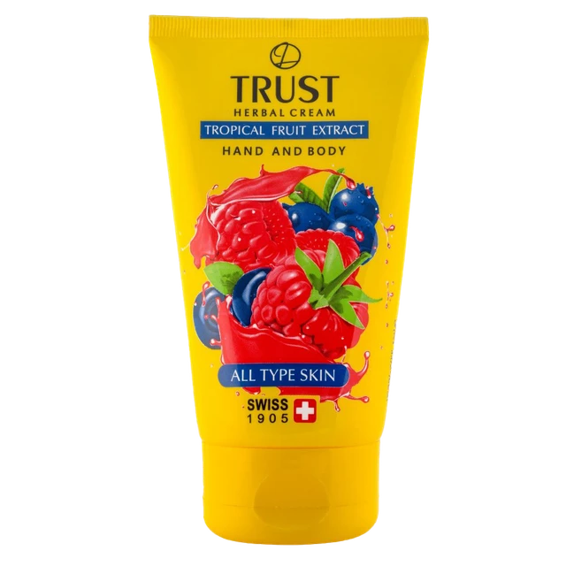کرم دست و بدن میوه‌های استوایی تراست؛ عطربوی دلنشین و نرمی پوست